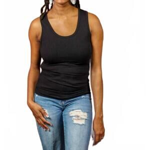 NEW MLM everywhere breastfeeding tank top in black